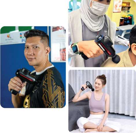 Malaysian People With Beoka Massager